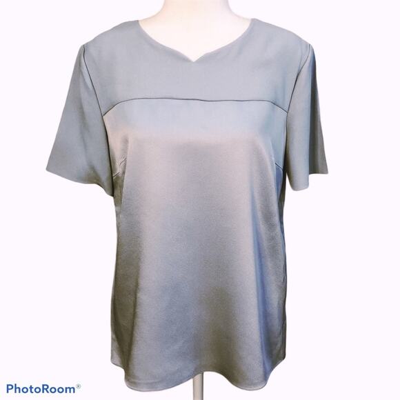 Jason Wu Soft Blue Rayon/Silk Top 4 - Picture 1 of 8